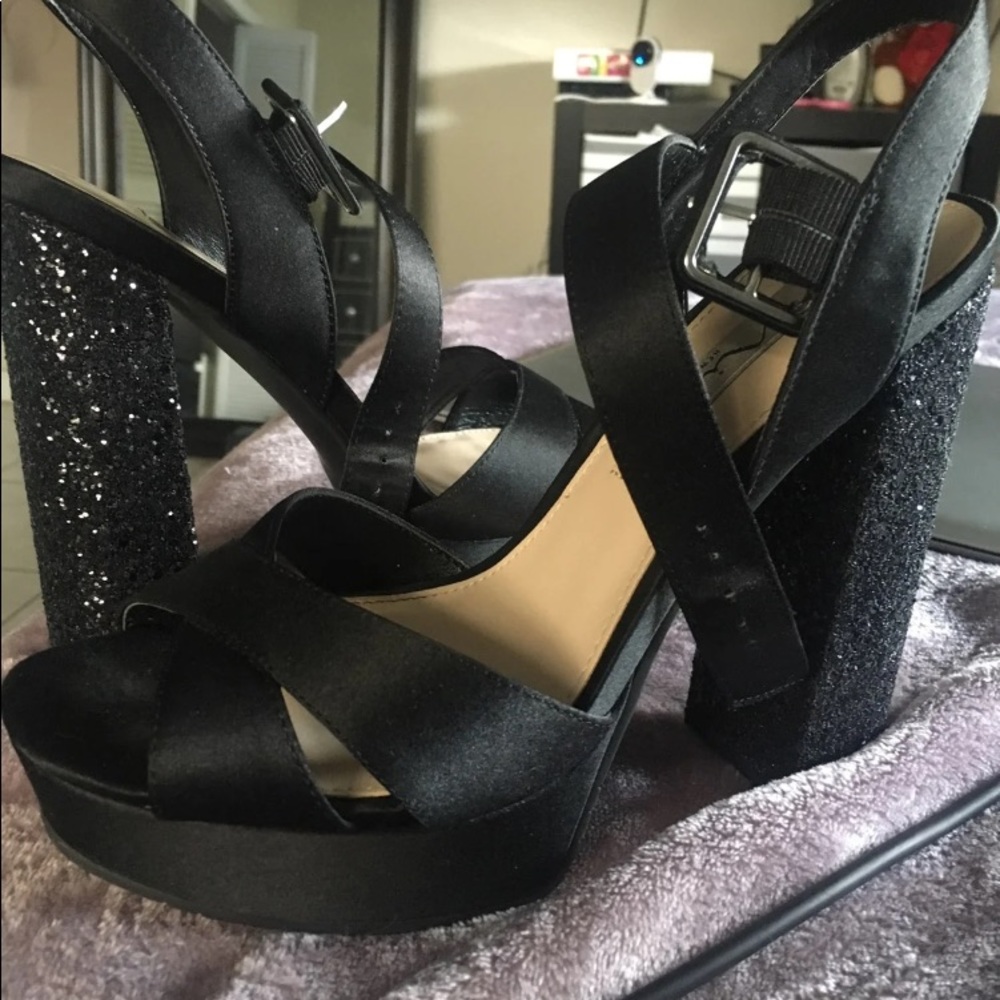 Black heels